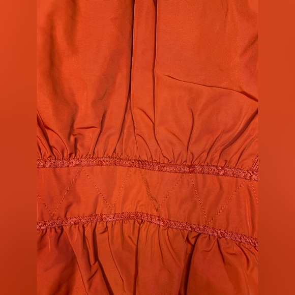 BCBG MaxAzria, Orang, XXS Jacket, 100% Polyester, wind braker, fashion, draped - Picture 6 of 8